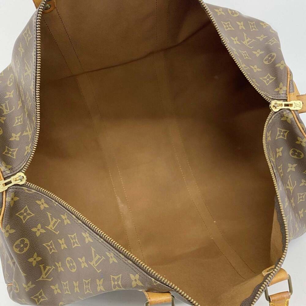LOUIS VUITTON Brown Monogram Boston Bag - Picture 4 of 13